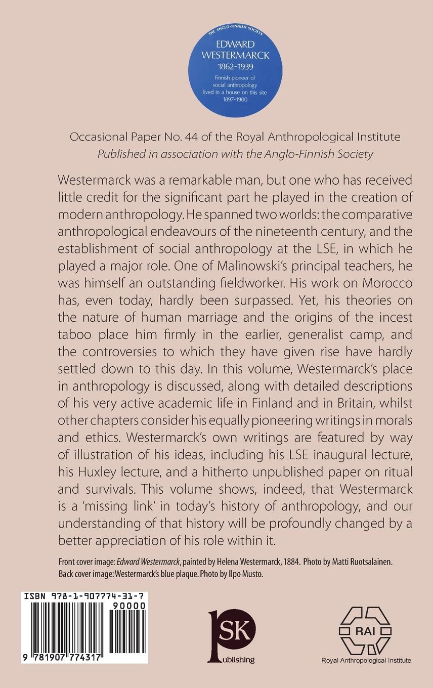 Rückseitencover Westermarck