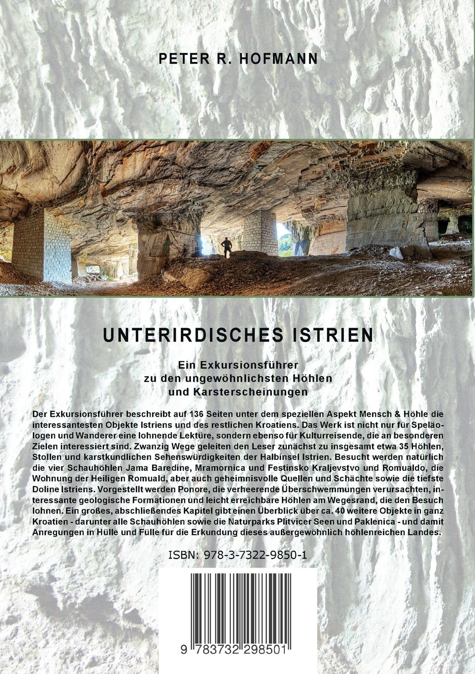 Rückseitencover Unterirdisches Istrien