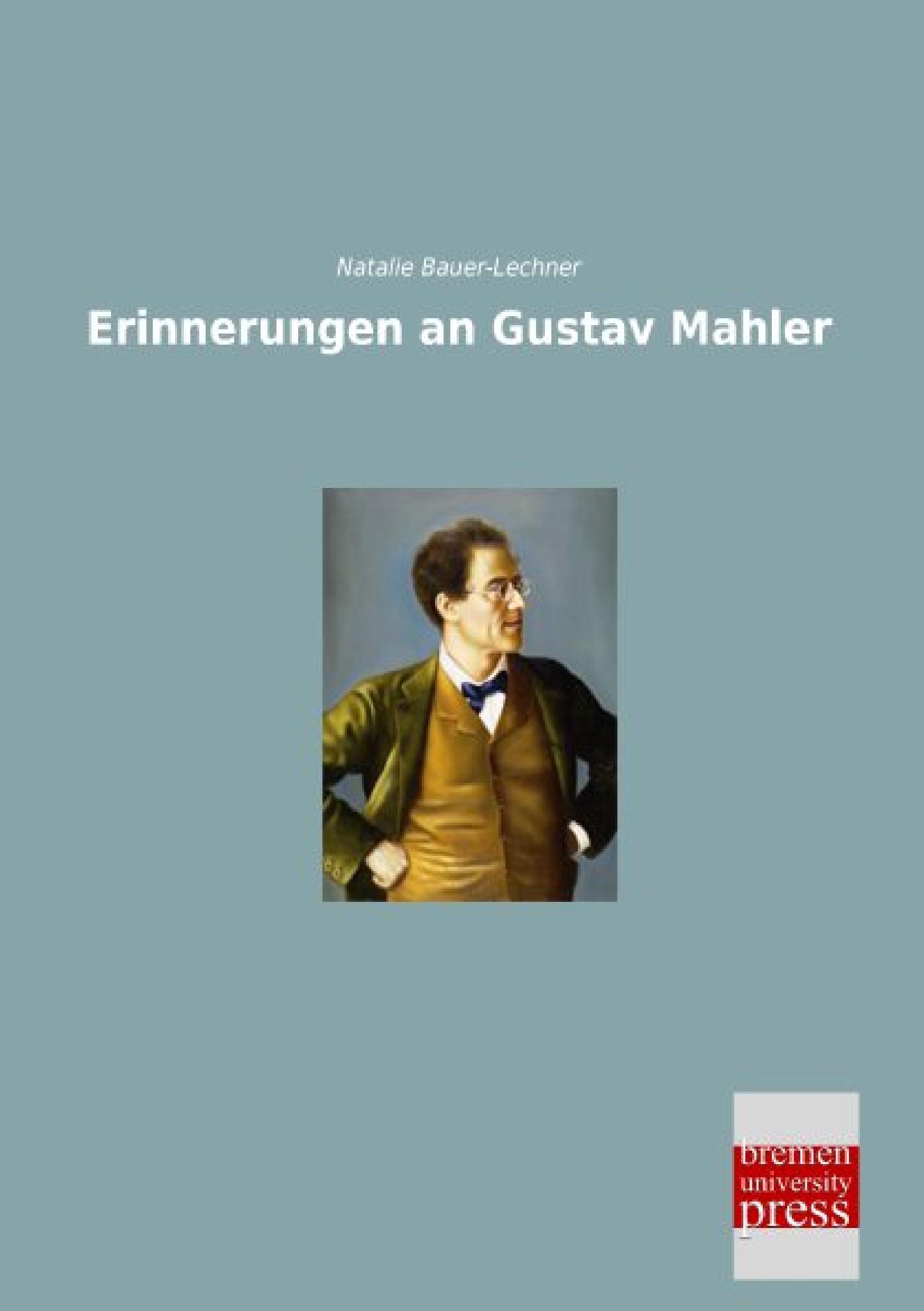 Vorderes Coverbild Erinnerungen an Gustav Mahler