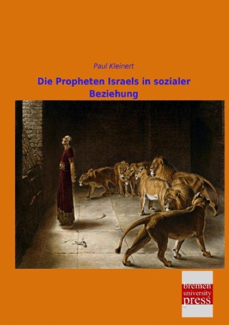 Vorderes Coverbild Die Propheten Israels in sozialer Beziehung