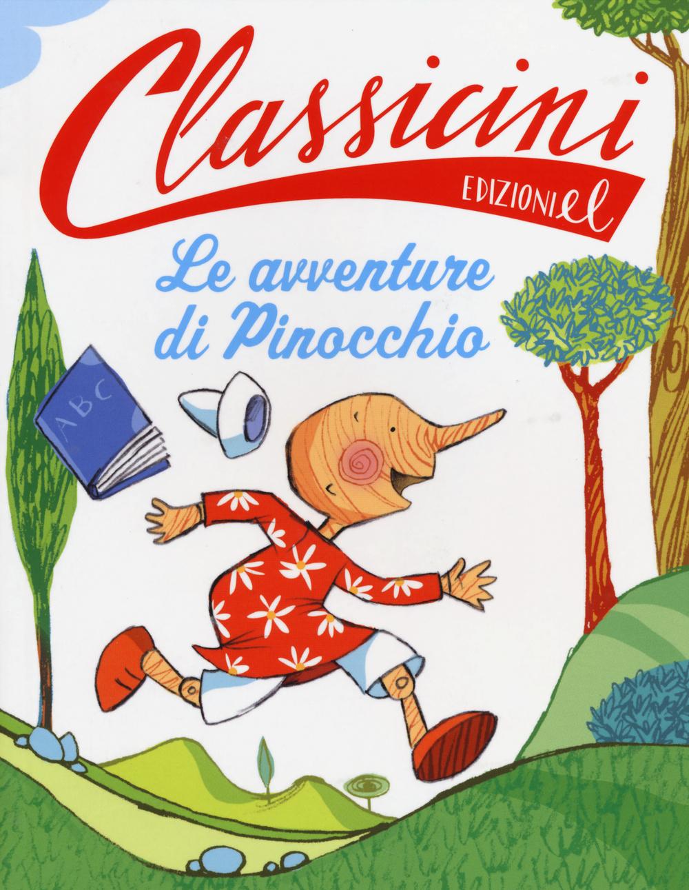 Vorderes Coverbild Le avventure di Pinocchio da Carlo Collodi. Classicini