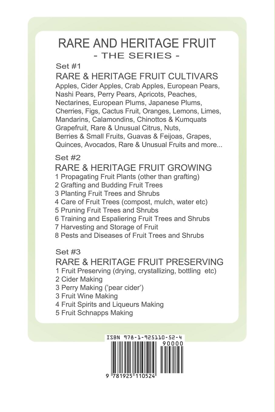 Rückseitencover Cider Apples