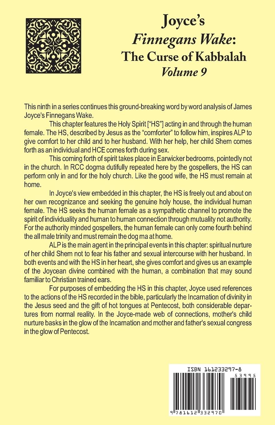 Rückseitencover Joyce's Finnegans Wake