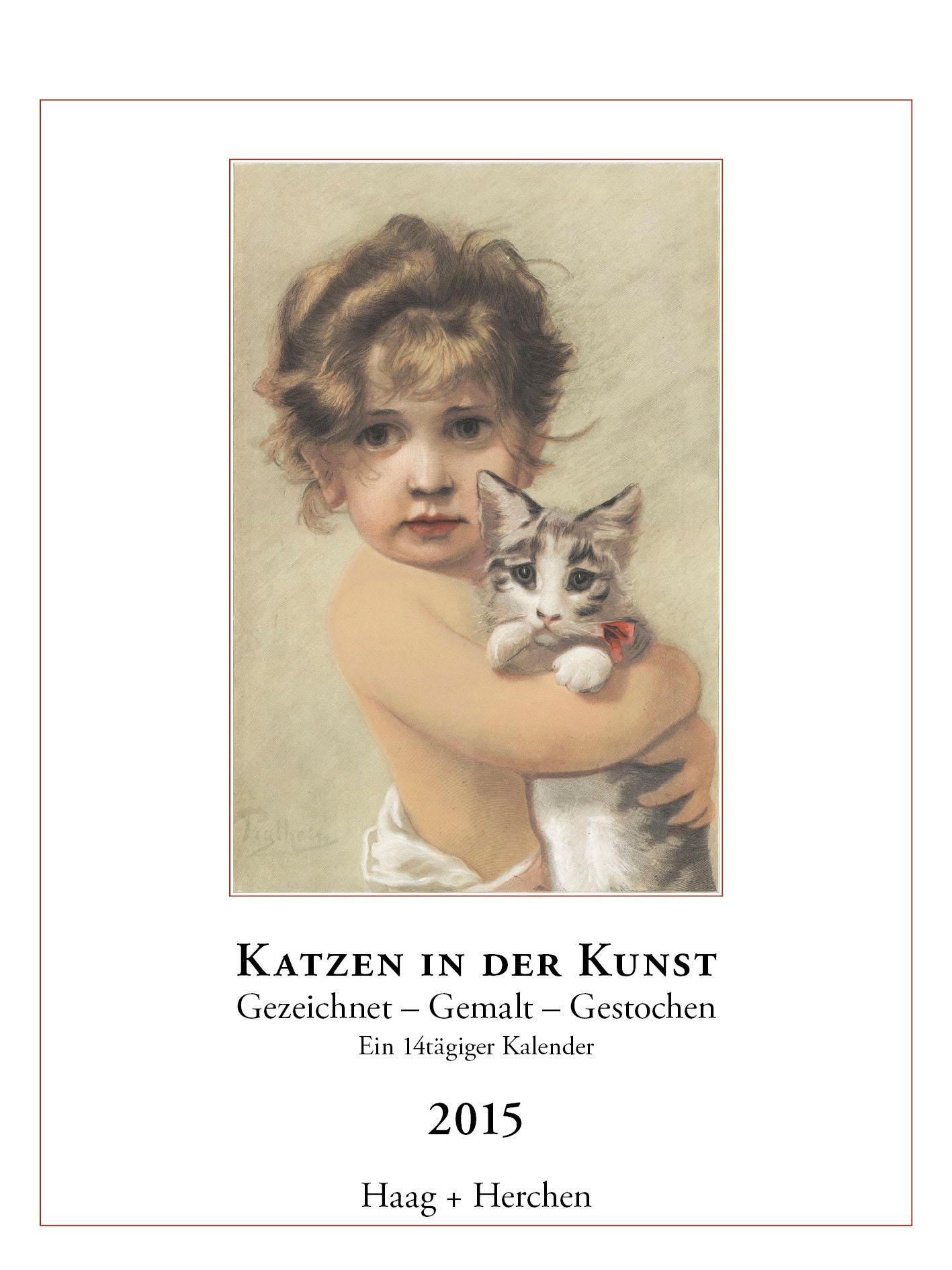 Vorderes Coverbild Katzen in der Kunst 2015