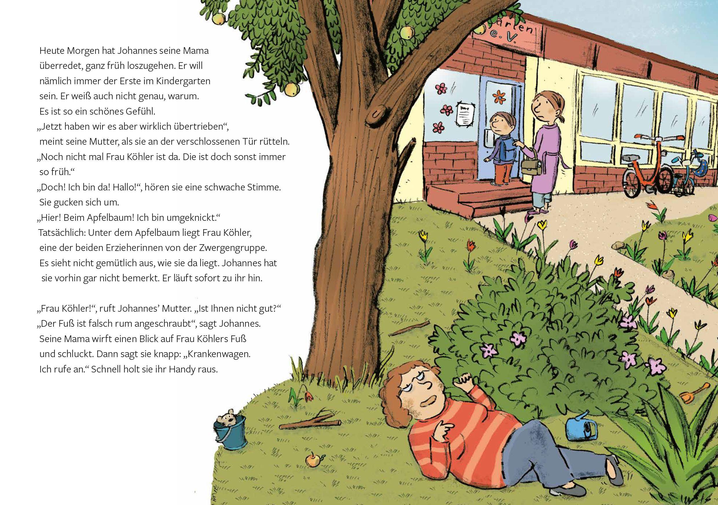 Beispielinhalt (Bild) Die wilden Zwerge 07 - Der Unfall