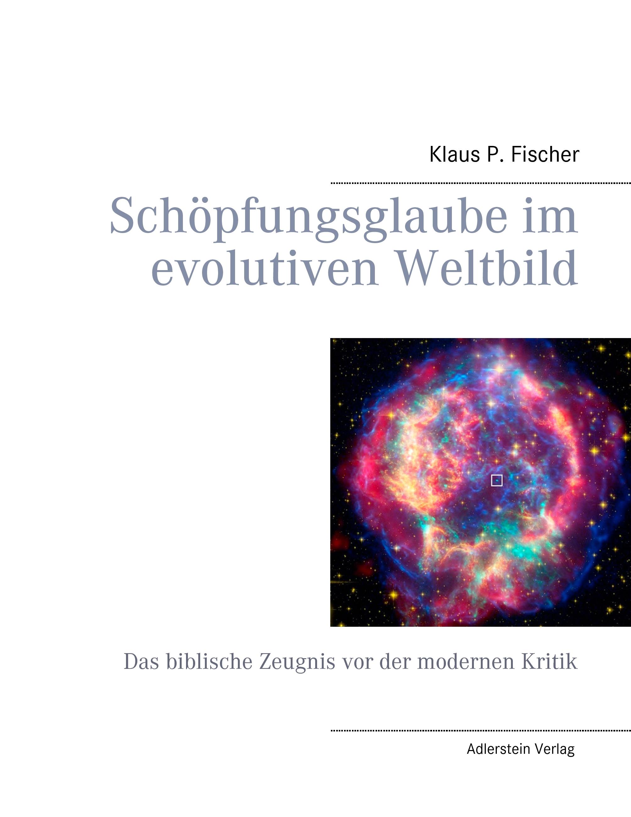 Vorderes Coverbild Schöpfungsglaube im evolutiven Weltbild