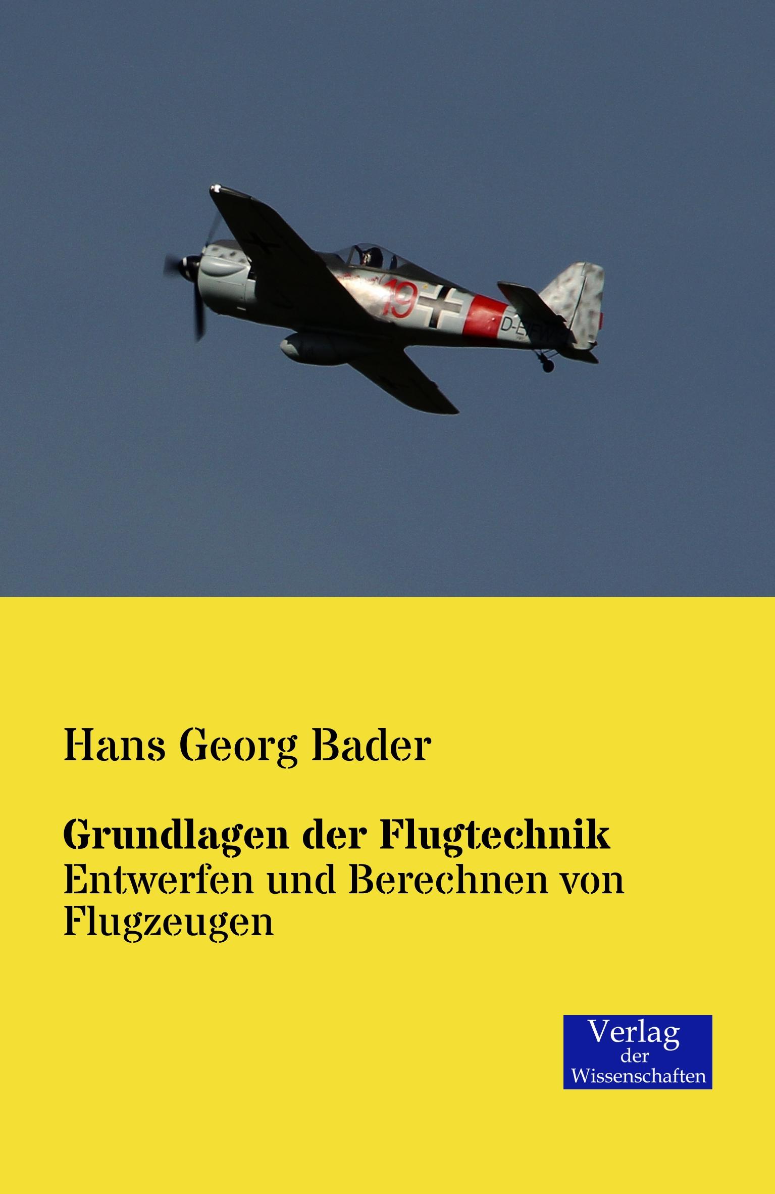 Vorderes Coverbild Grundlagen der Flugtechnik