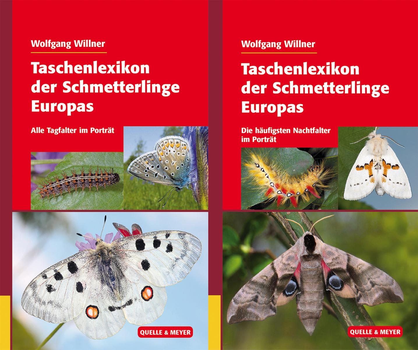 Vorderes Coverbild Taschenlexikon der Schmetterlinge Europas - 2 Bände im Paket