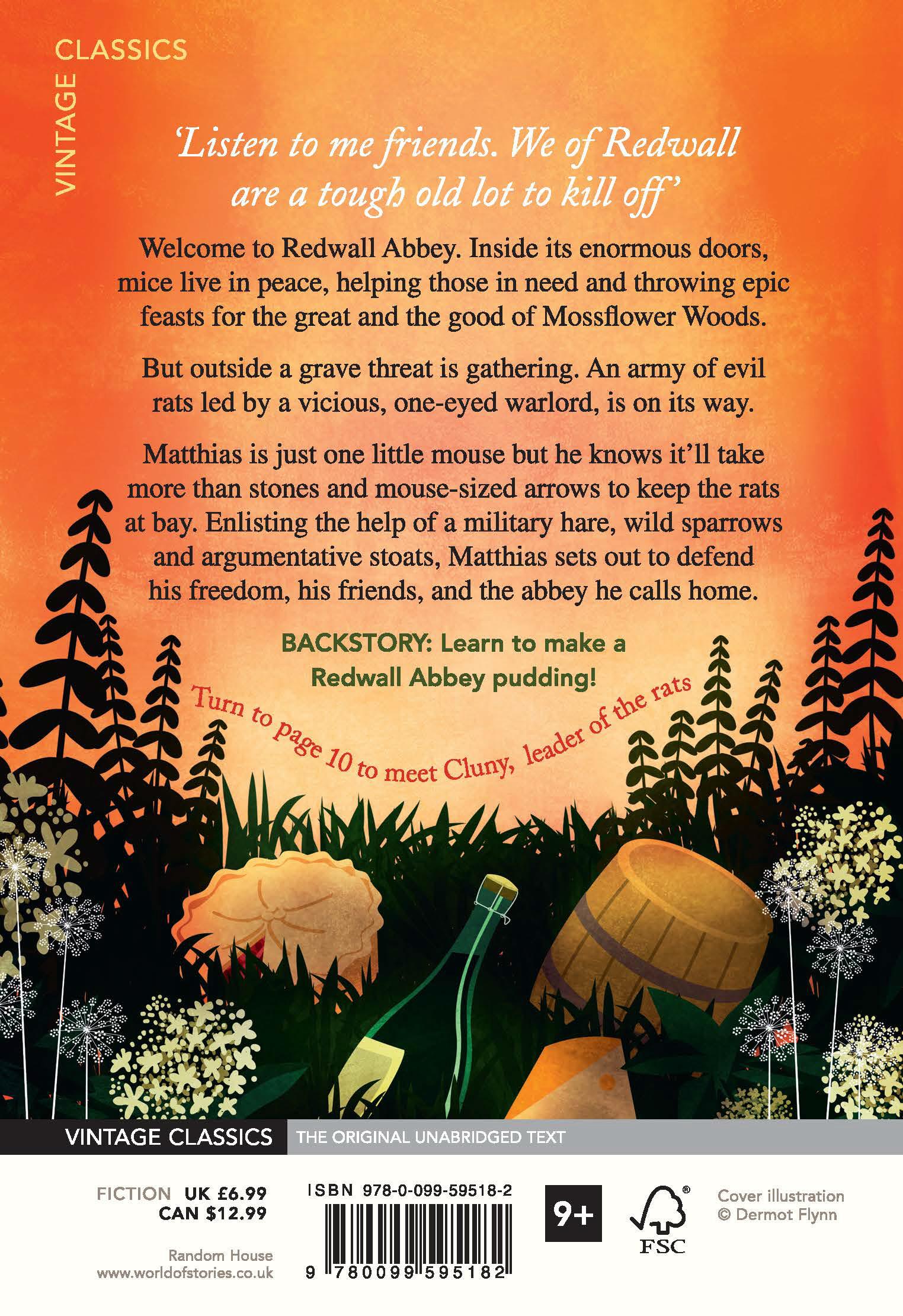 Rückseitencover Redwall