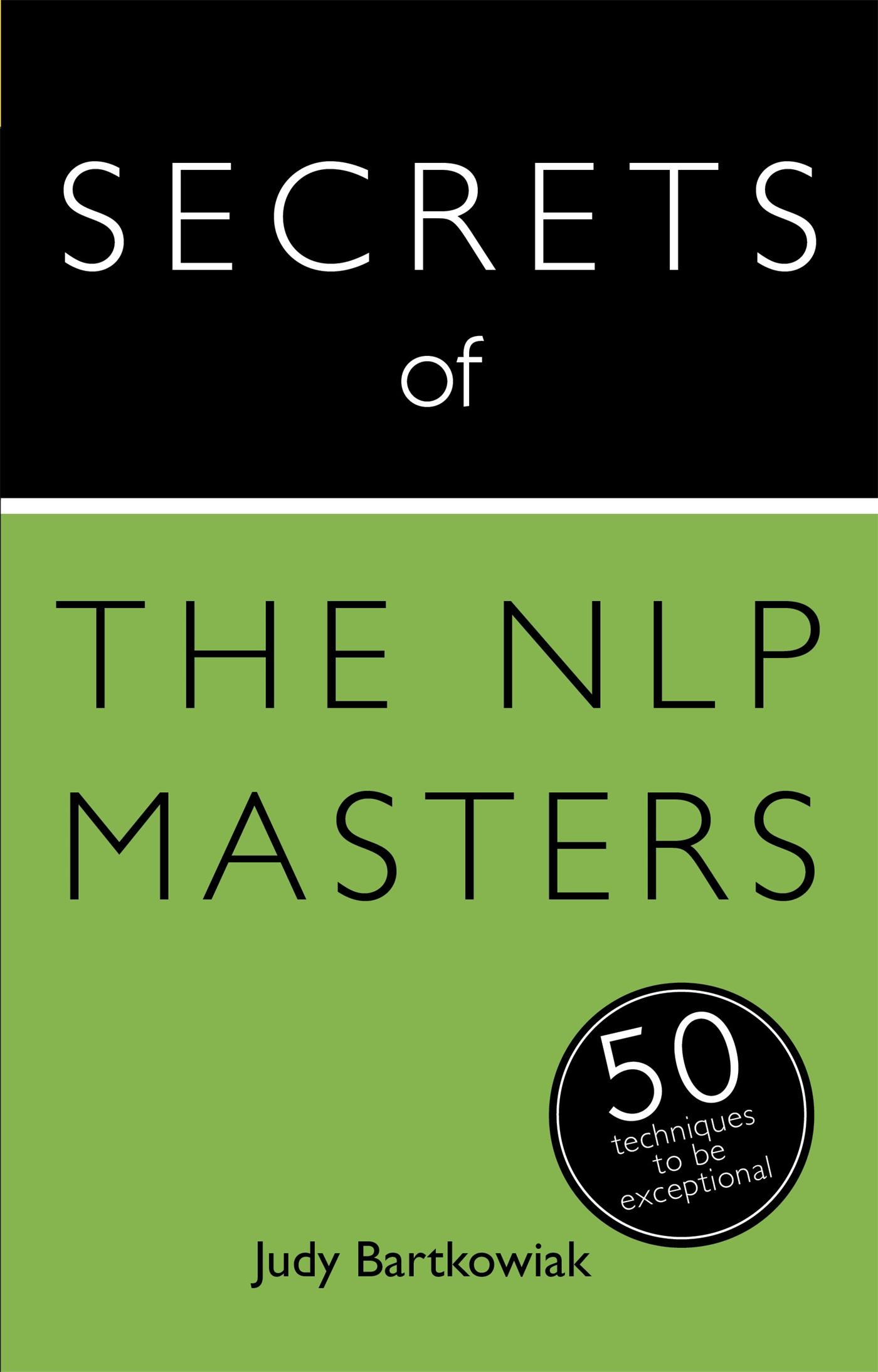 Vorderes Coverbild Secrets of the NLP Masters