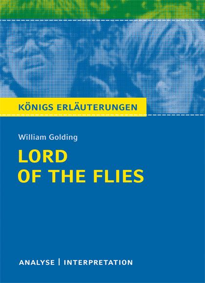 Vorderes Coverbild Lord of the Flies (Herr der Fliegen) von William Golding.