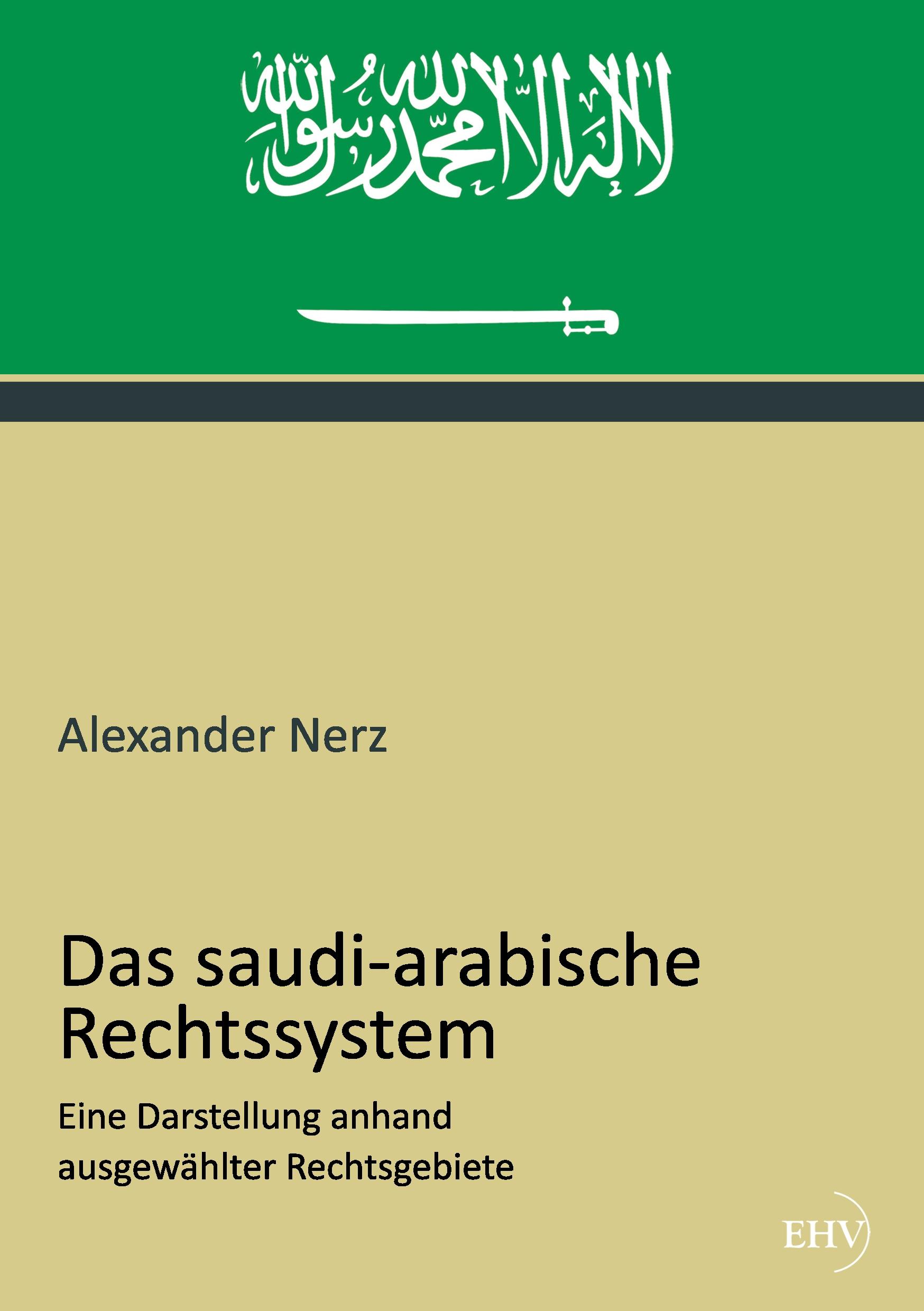 Vorderes Coverbild Das saudi-arabische Rechtssystem