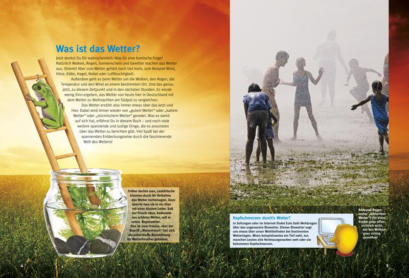 Beispielinhalt (Bild) Entdecke das Wetter