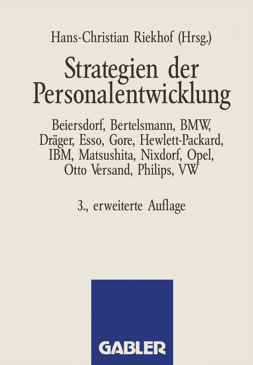 Vorderes Coverbild Strategien der Personalentwicklung