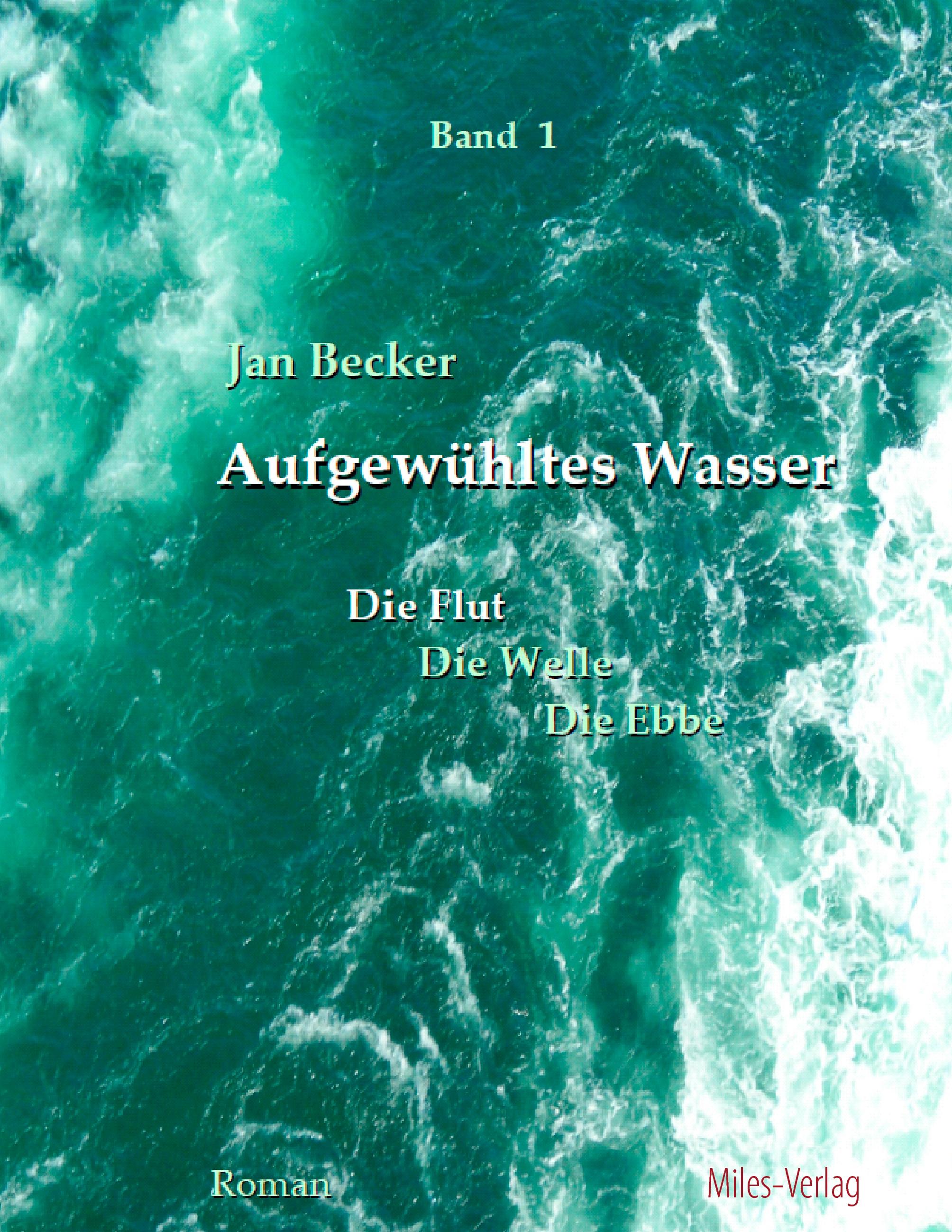 Vorderes Coverbild Aufgewühltes Wasser    Band I: Die Flut