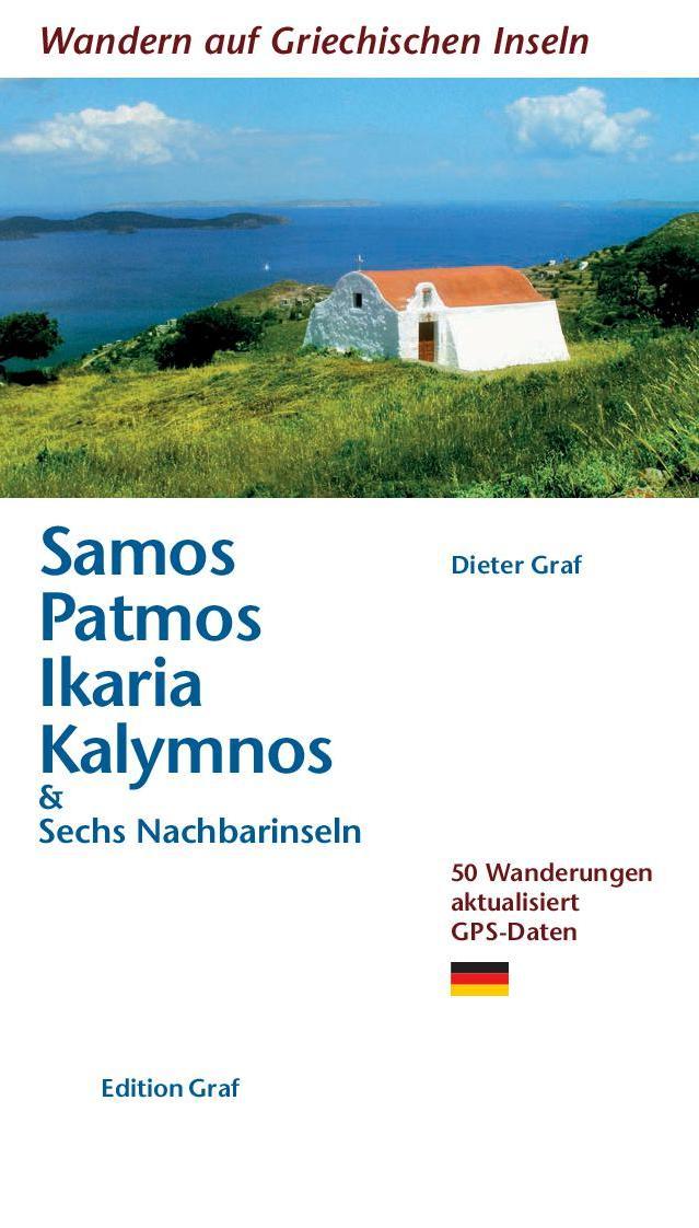 Vorderes Coverbild Wandern auf griechischen Inseln: Samos, Patmos, Ikaria, Kalvmnos