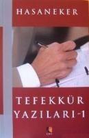 Vorderes Coverbild Tefekkür Yazilari 1