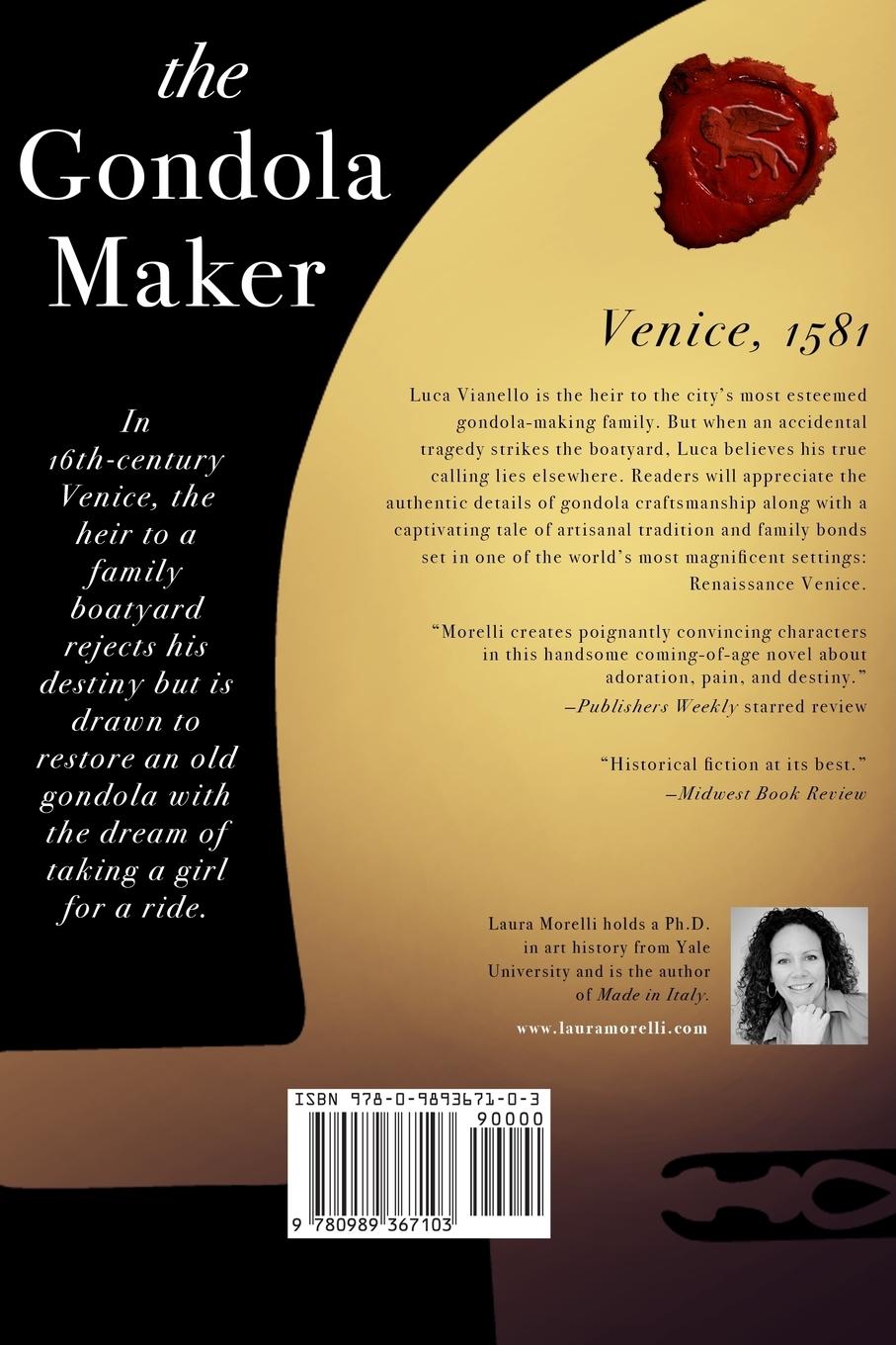Rückseitencover The Gondola Maker