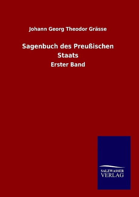 Vorderes Coverbild Sagenbuch des Preußischen Staats