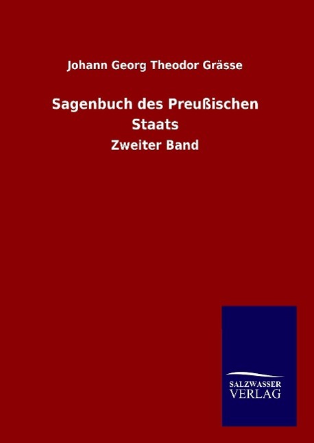 Vorderes Coverbild Sagenbuch des Preußischen Staats
