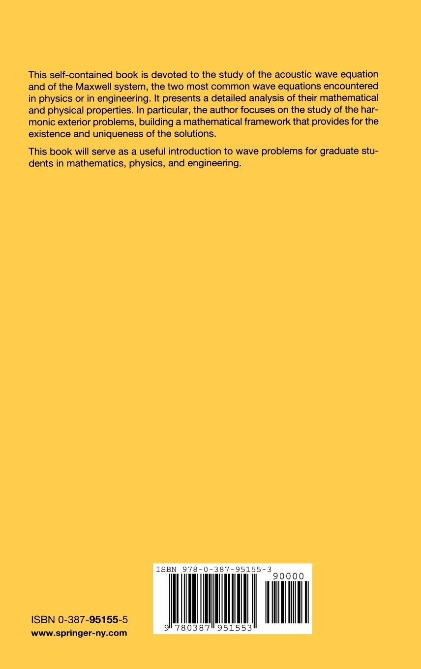Rückseitencover Acoustic and Electromagnetic Equations