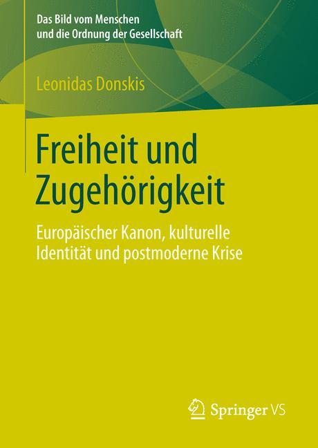 Vorderes Coverbild Freiheit und Zugehörigkeit