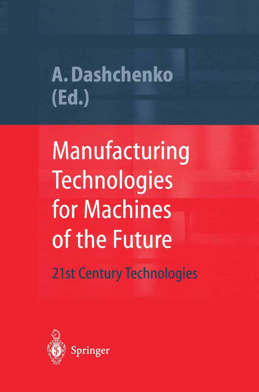 Vorderes Coverbild Manufacturing Technologies for Machines of the Future