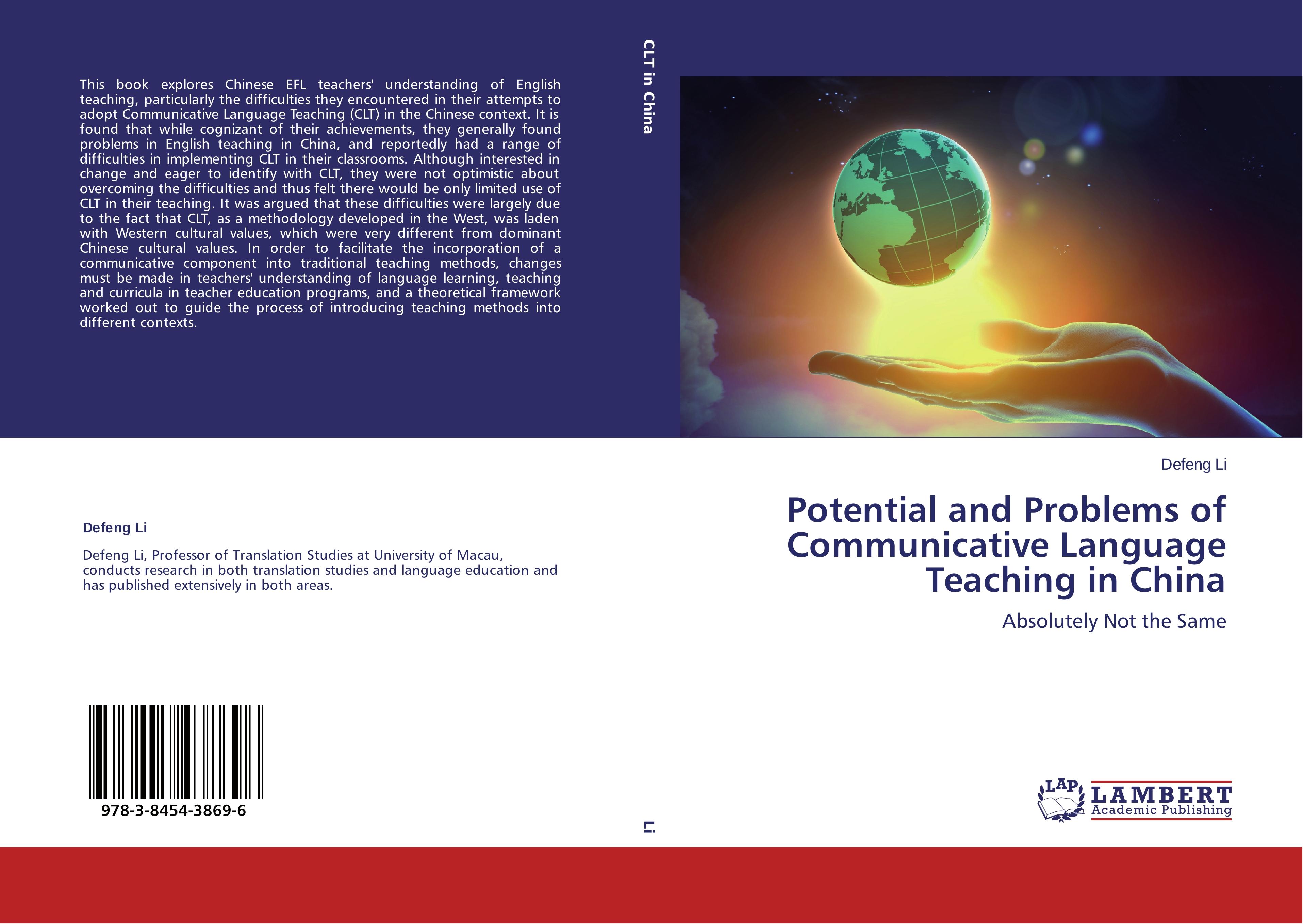 Vorderes Coverbild Potential and Problems of Communicative Language Teaching in China
