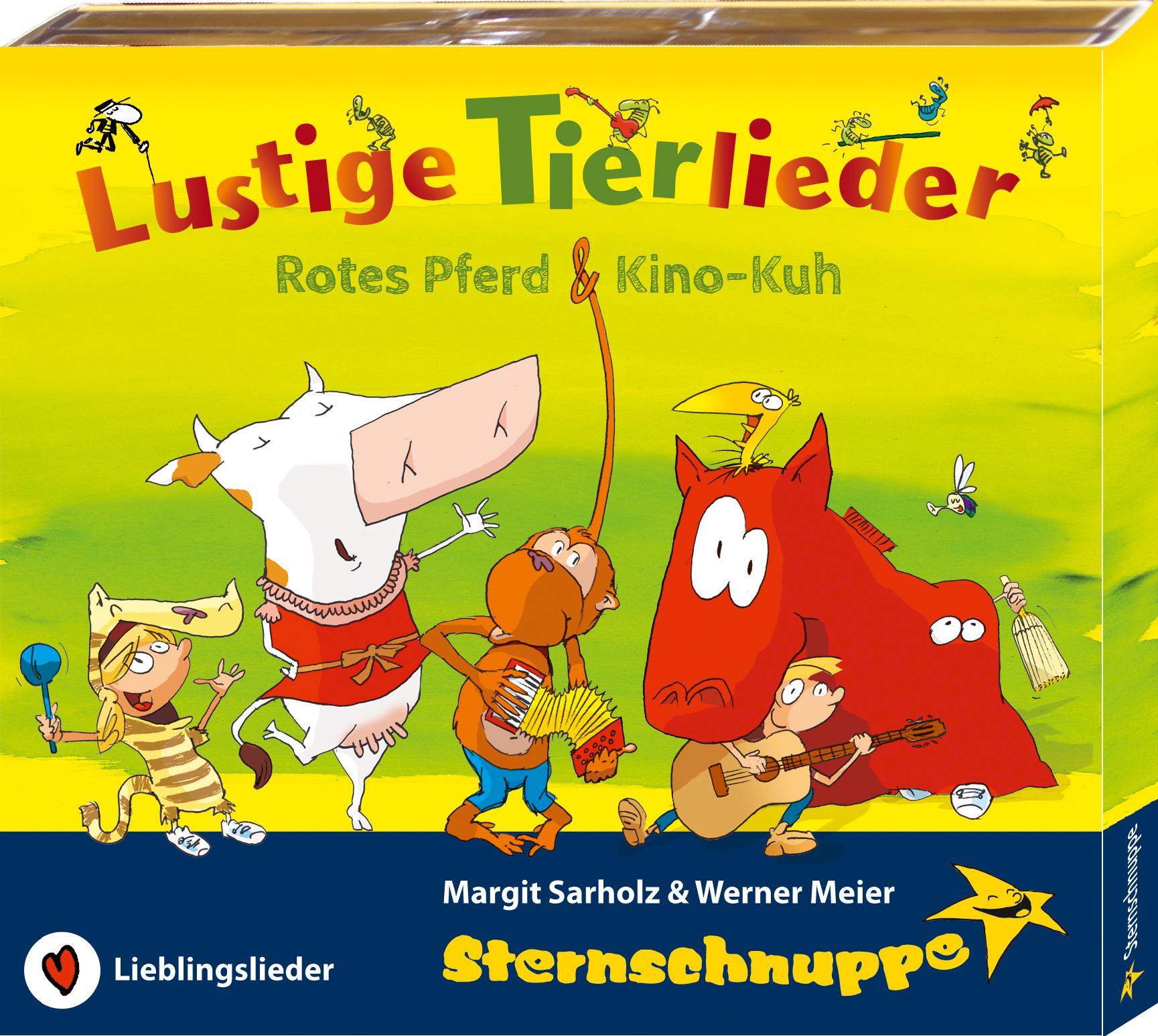 Vorderes Coverbild Lustige Tierlieder
