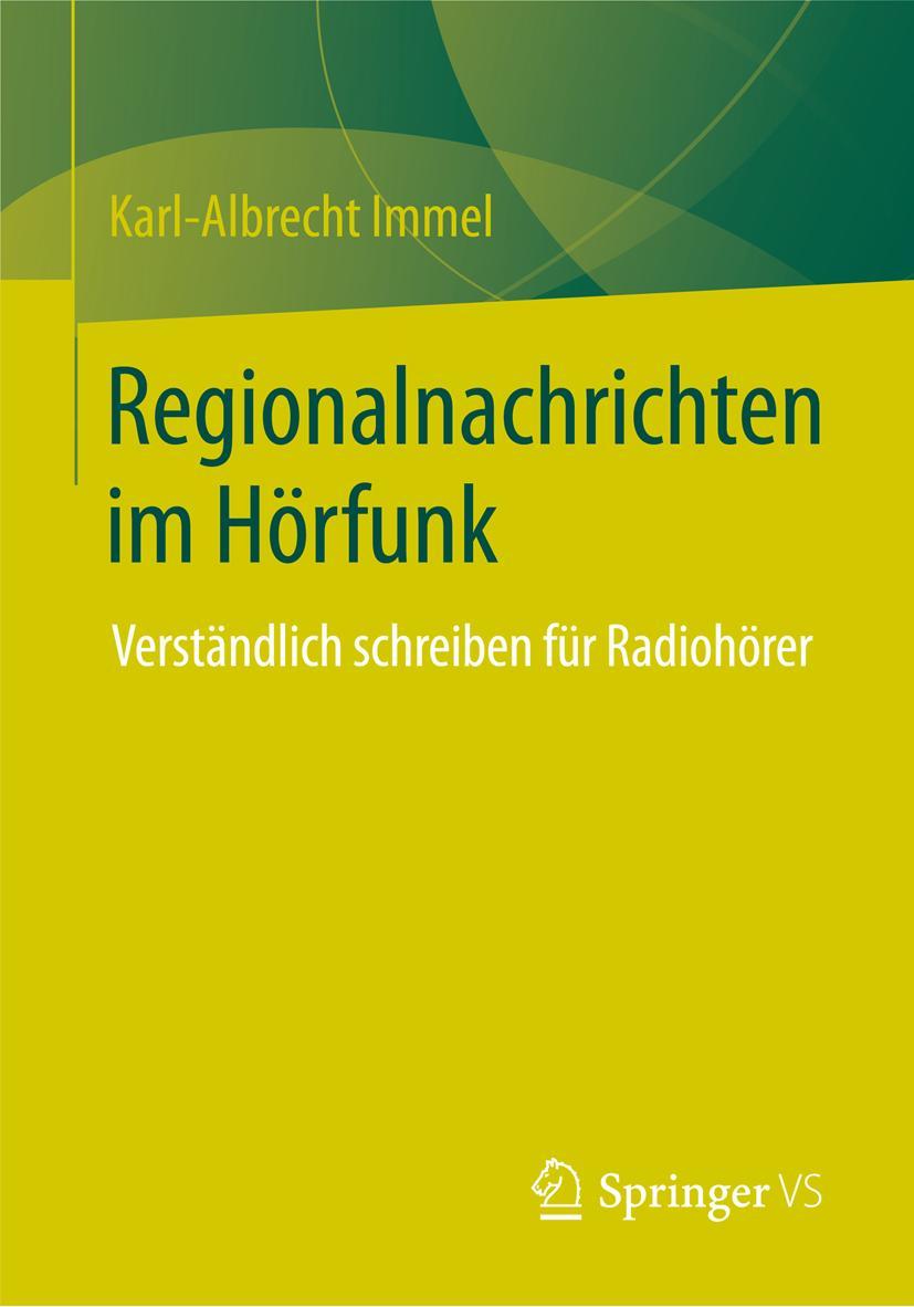 Vorderes Coverbild Regionalnachrichten im Hörfunk
