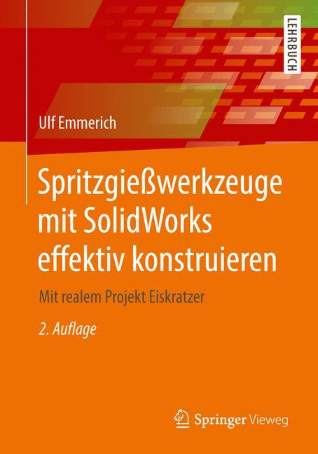 Vorderes Coverbild Spritzgießwerkzeuge mit SolidWorks effektiv konstruieren