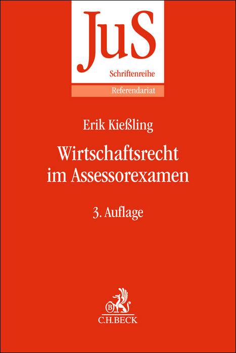 Vorderes Coverbild Wirtschaftsrecht im Assessorexamen