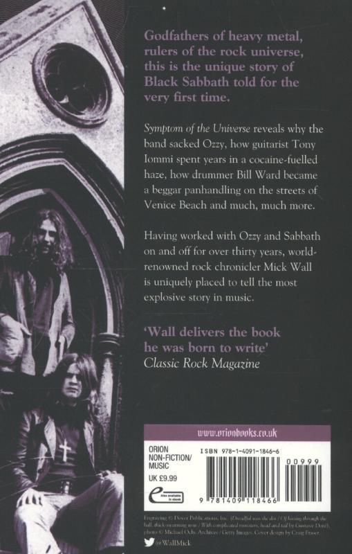 Rückseitencover Black Sabbath