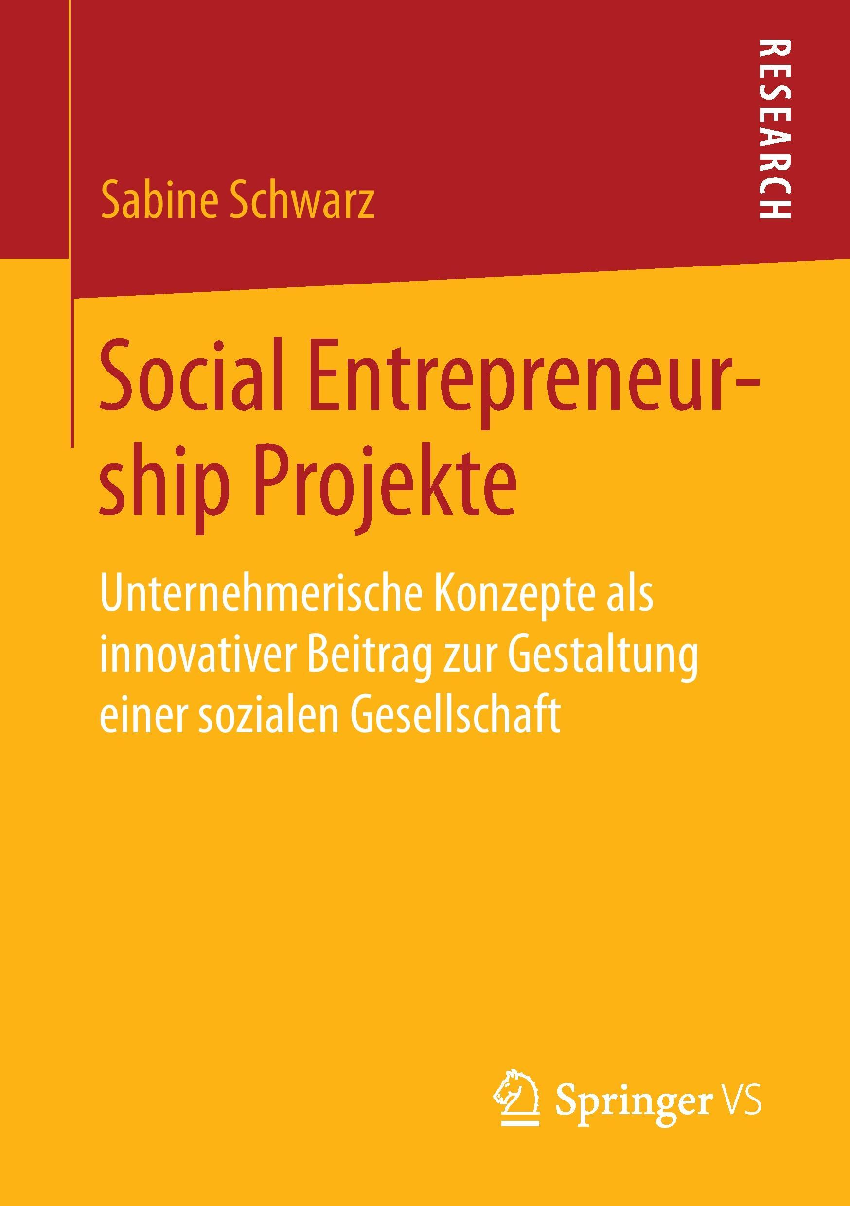 Vorderes Coverbild Social Entrepreneurship Projekte