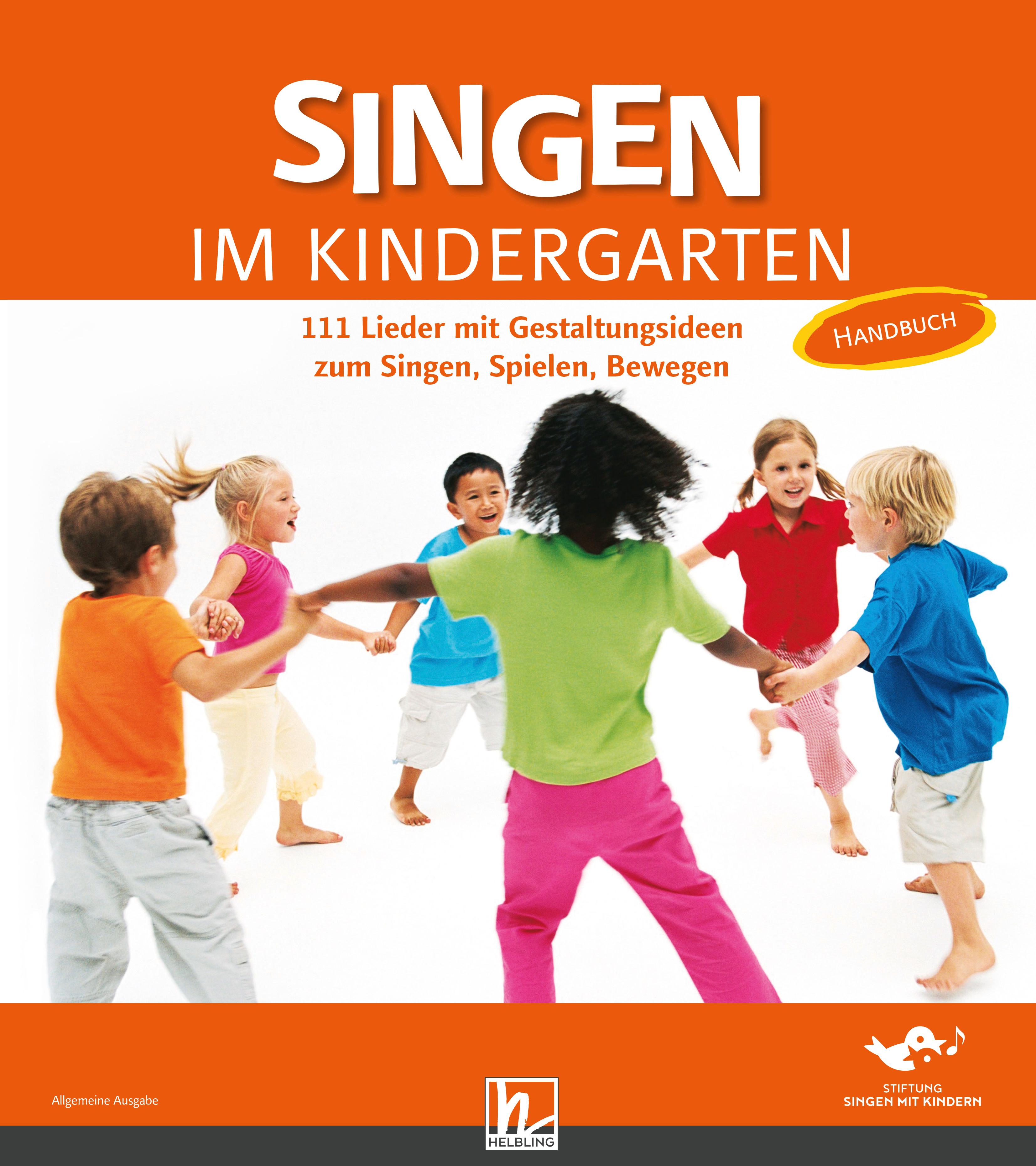 Vorderes Coverbild Singen im Kindergarten. Allgemeine Ausgabe