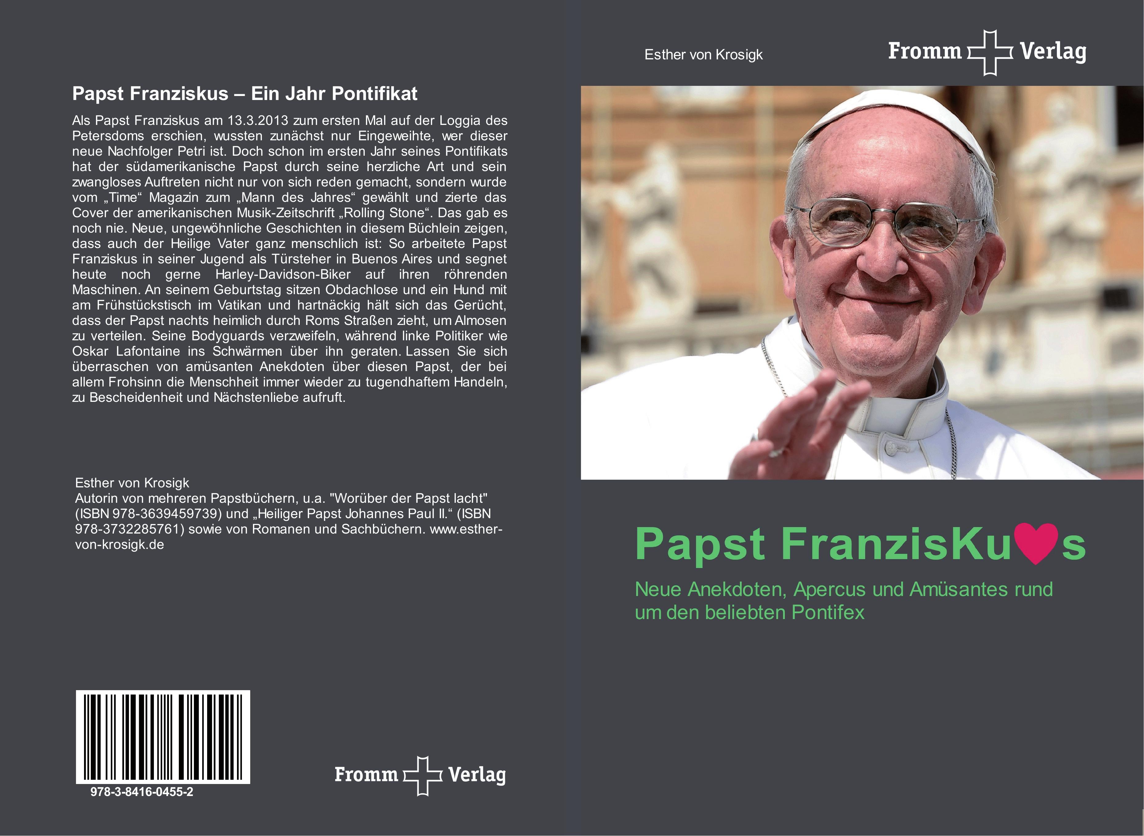 Vorderes Coverbild Papst Franziskus - Ein Jahr Pontifikat