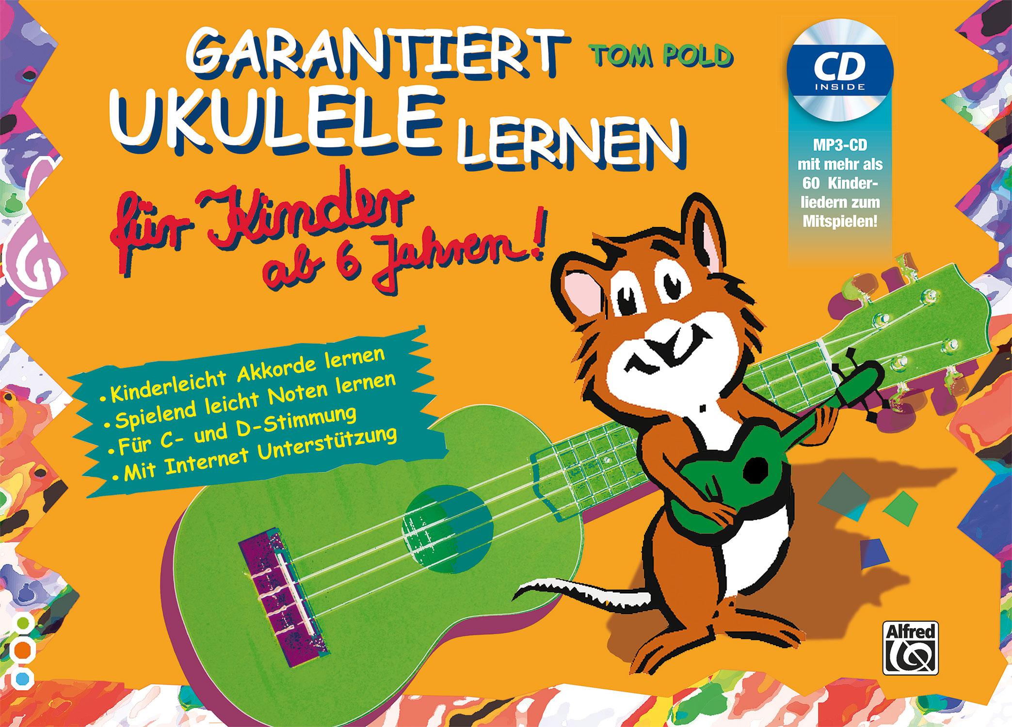 Vorderes Coverbild Garantiert Ukulele lernen für Kinder