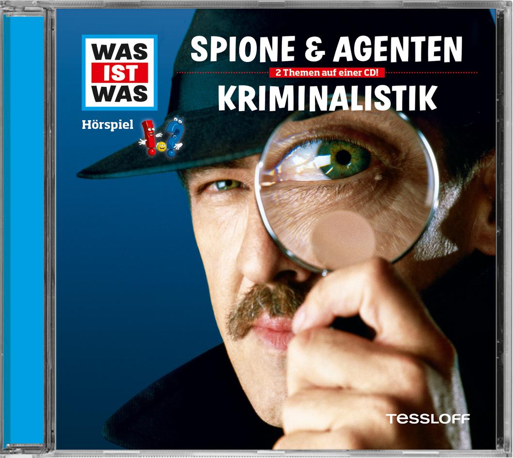 Vorderes Coverbild Was ist was Hörspiel-CD: Kriminalistik/ Spione & Agenten