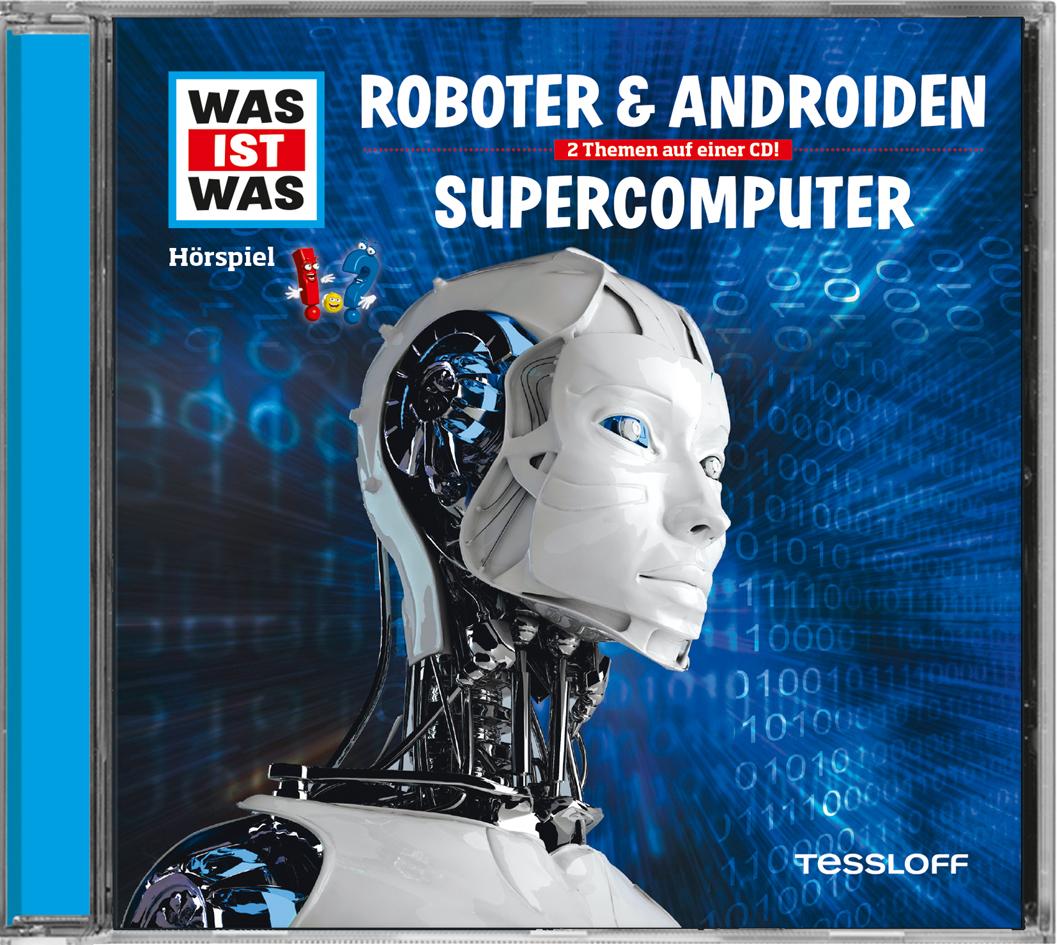 Vorderes Coverbild Was ist was Hörspiel-CD: Roboter & Androiden/ Supercomputer