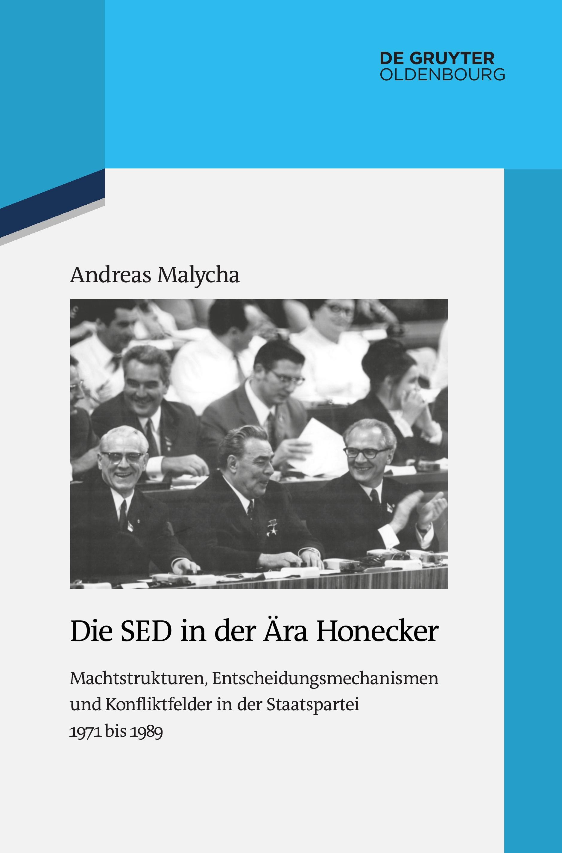 Vorderes Coverbild Die SED in der Ära Honecker