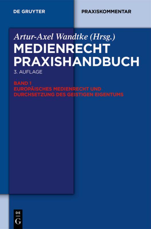 Vorderes Coverbild Europäisches Medienrecht und Durchsetzung des geistigen Eigentums