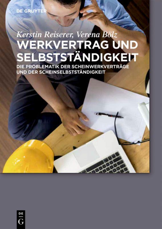 Vorderes Coverbild Werkvertrag und Selbstständigkeit
