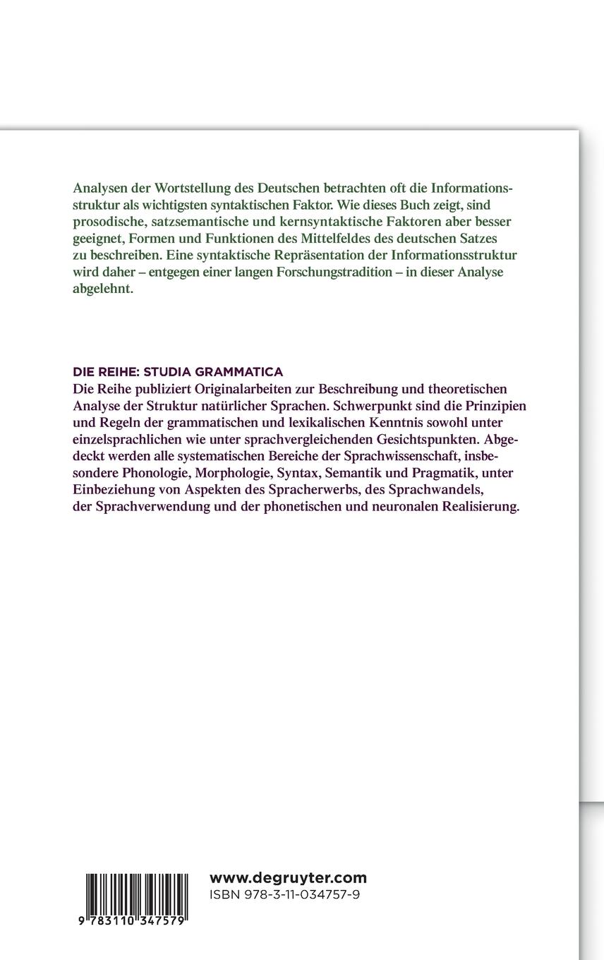 Rückseitencover Scrambling ohne Informationsstruktur?