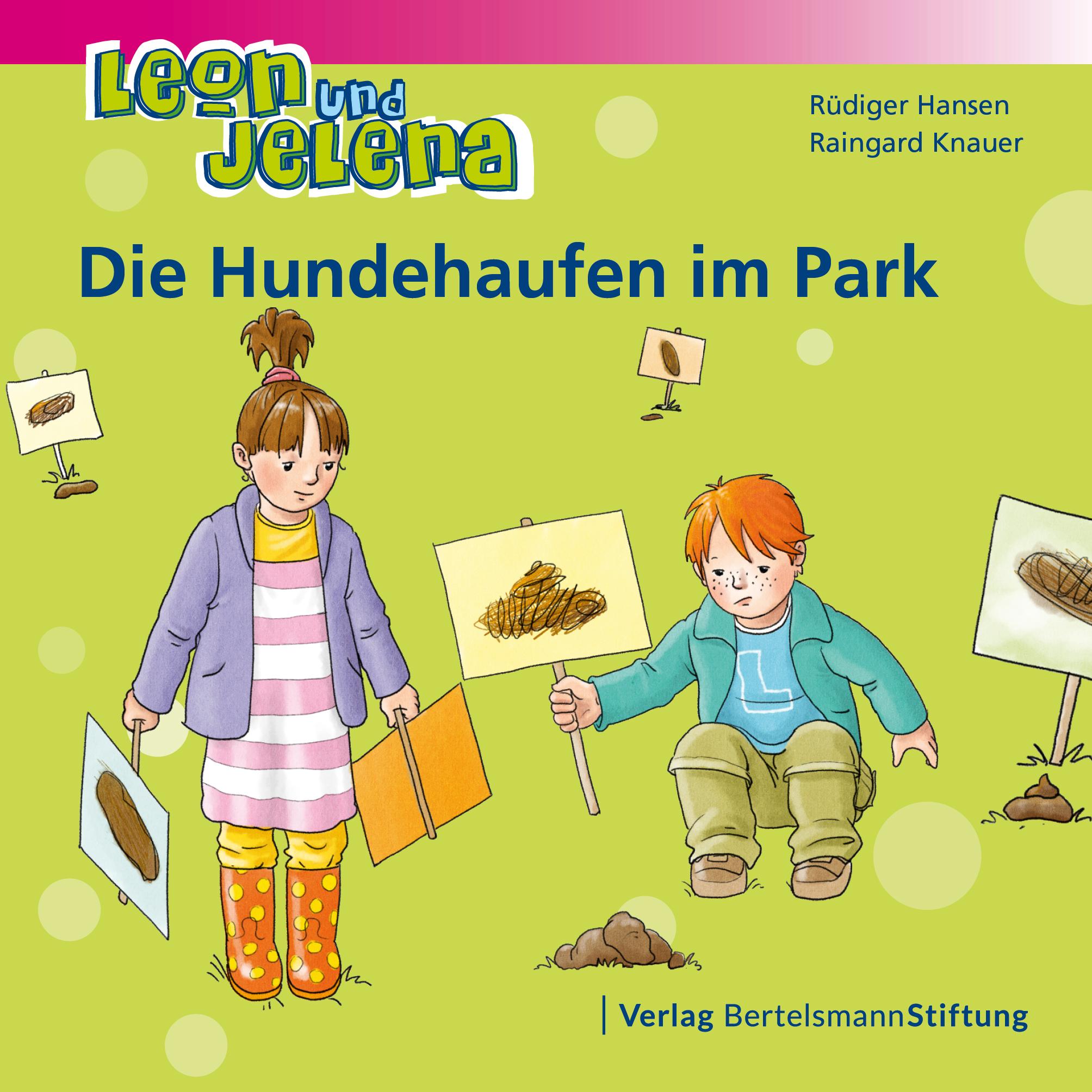 Vorderes Coverbild Leon und Jelena - Die Hundehaufen im Park