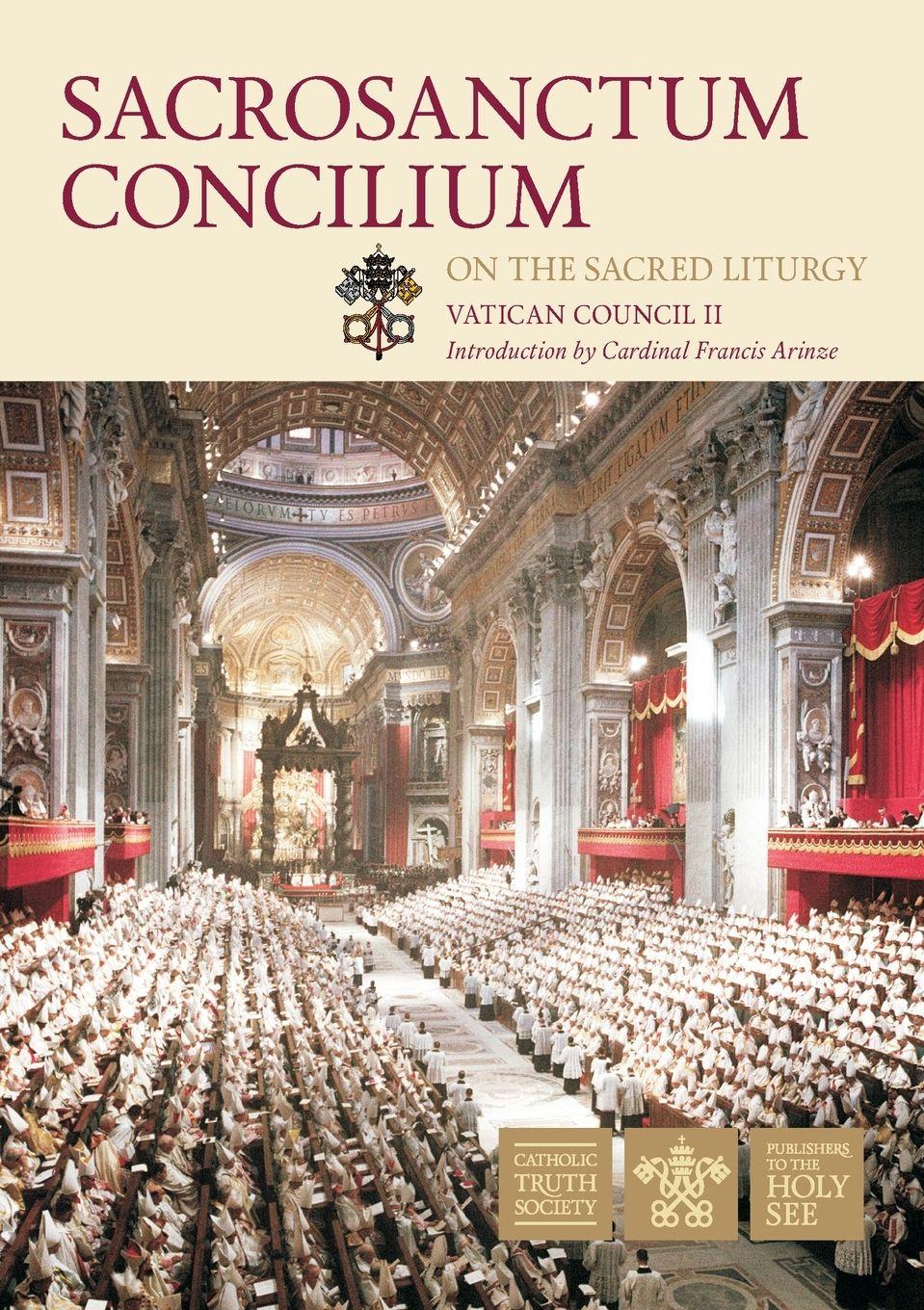 Vorderes Coverbild Sacrosanctum Concilium - Vatican II