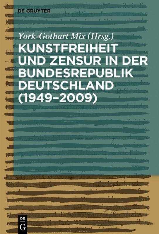 Vorderes Coverbild Kunstfreiheit und Zensur in der Bundesrepublik Deutschland