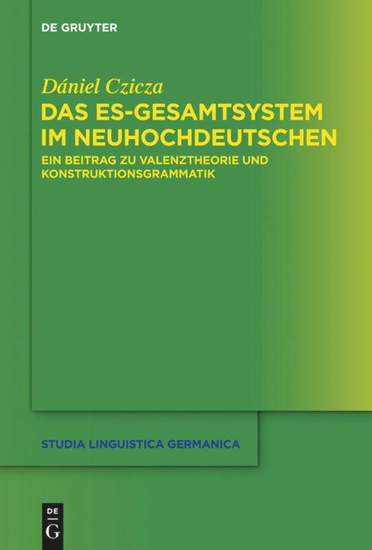 Vorderes Coverbild Das es-Gesamtsystem im Neuhochdeutschen