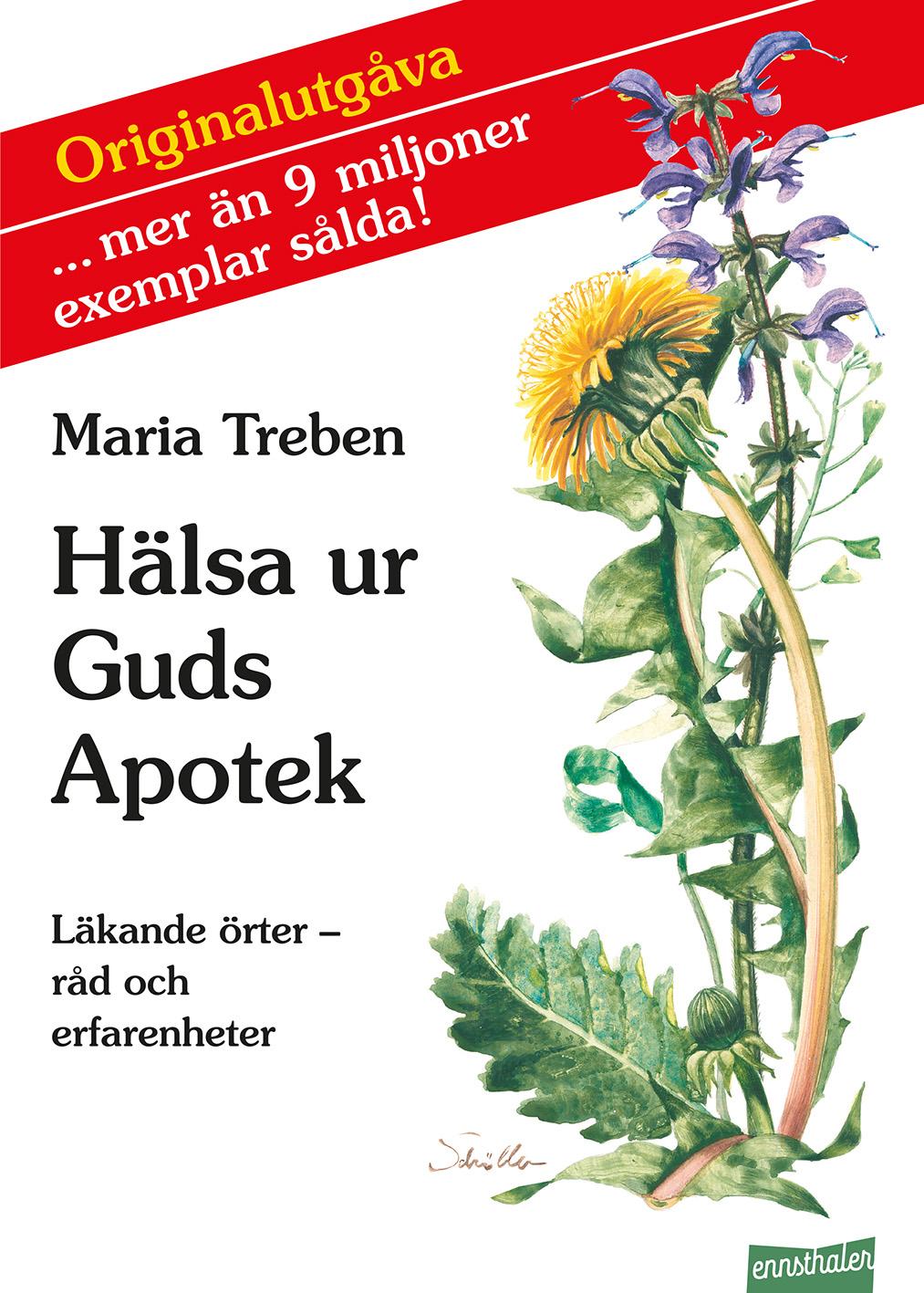 Vorderes Coverbild Hälsa ur Guds Apotek. Schwedische Ausgabe