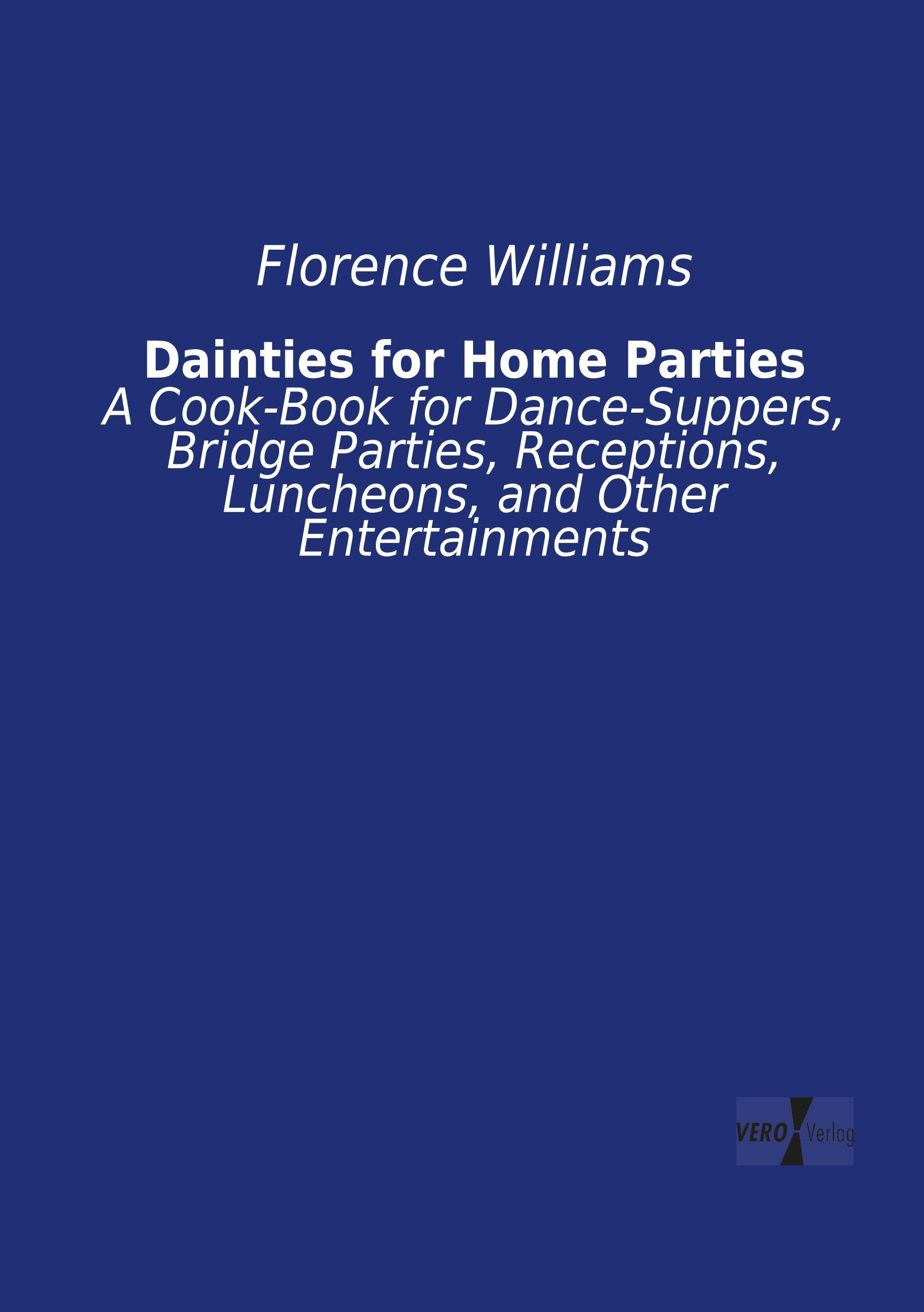 Vorderes Coverbild Dainties for Home Parties