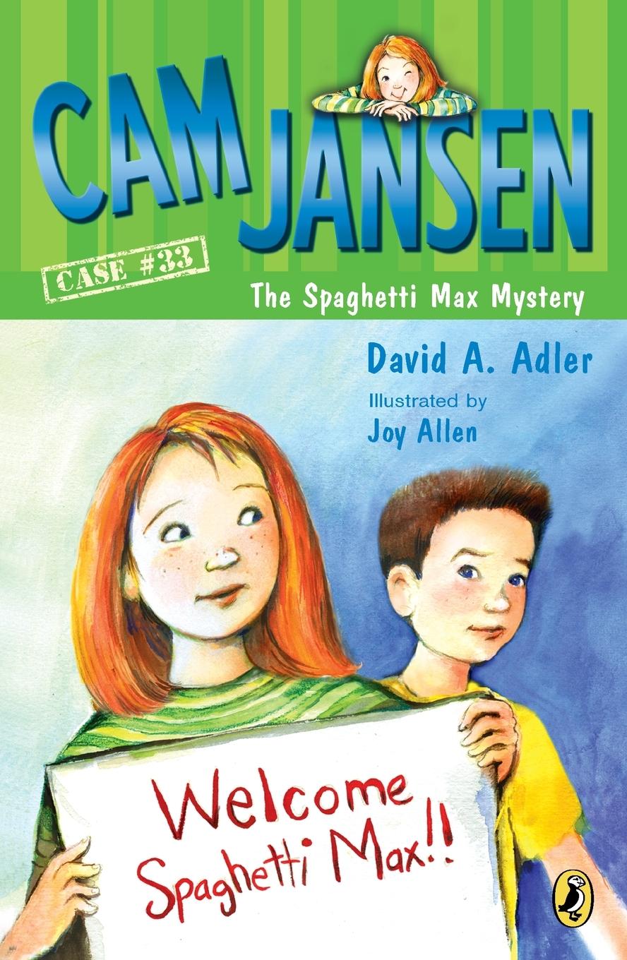 Vorderes Coverbild Cam Jansen and the Spaghetti Max Mystery